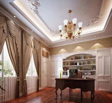 别墅窗帘的款式图片,别墅窗帘100个新款