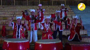 70年70秒|“天下第一鼓”安塞腰鼓舞进新时代