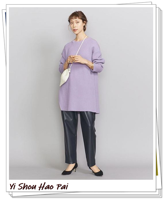 小脚裤穿搭秋季显瘦,2022最流行的秋冬小脚裤搭配