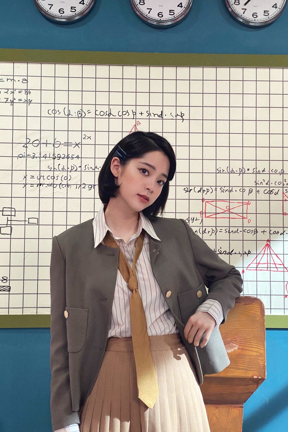 欧阳娜娜的清爽穿搭,欧阳娜娜夏日穿搭美图