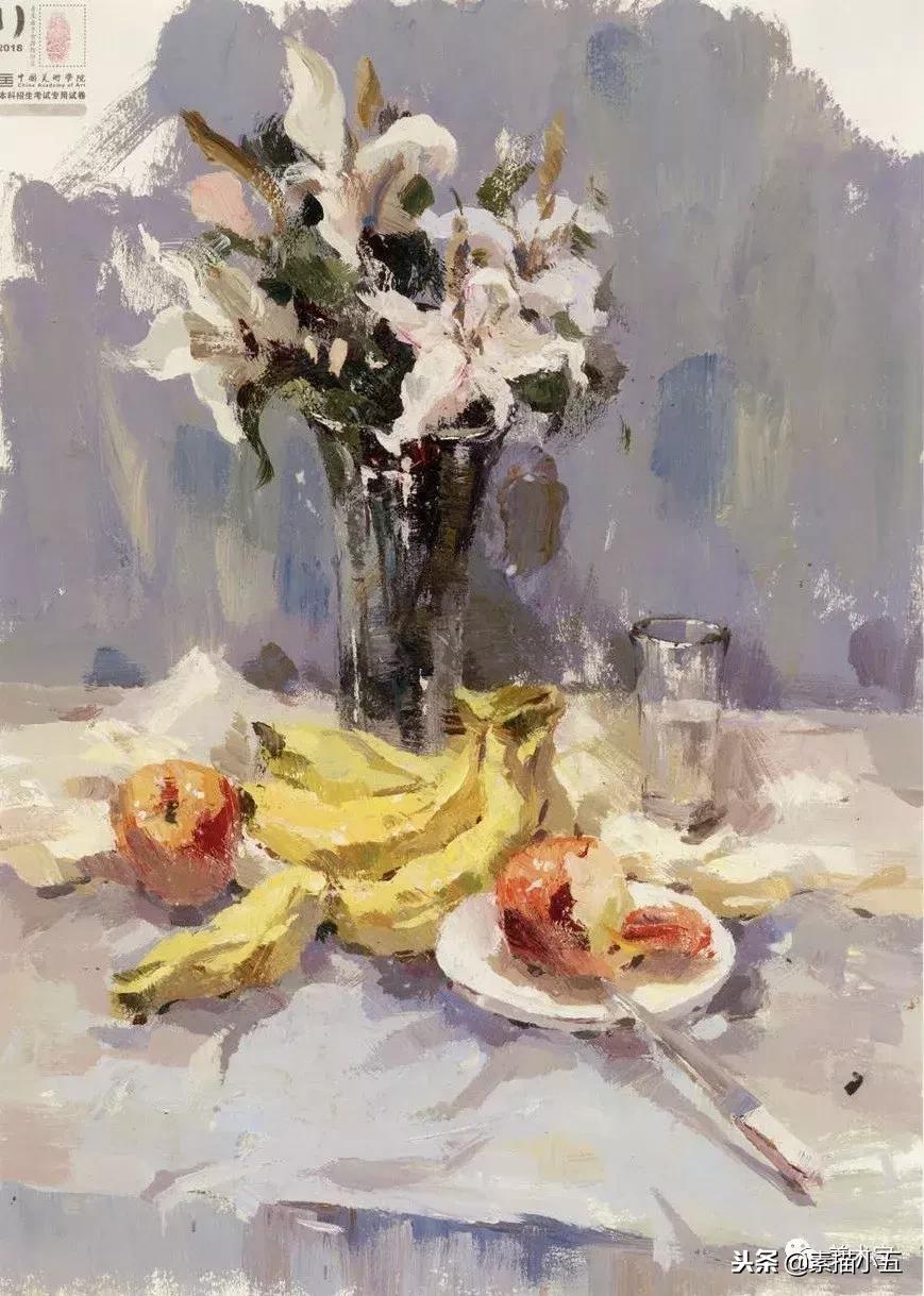 国美素描高分卷子图片,国美色彩高分卷2012