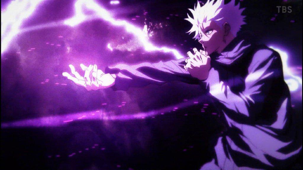 五条悟露脸原版漫画,五条悟动画截图