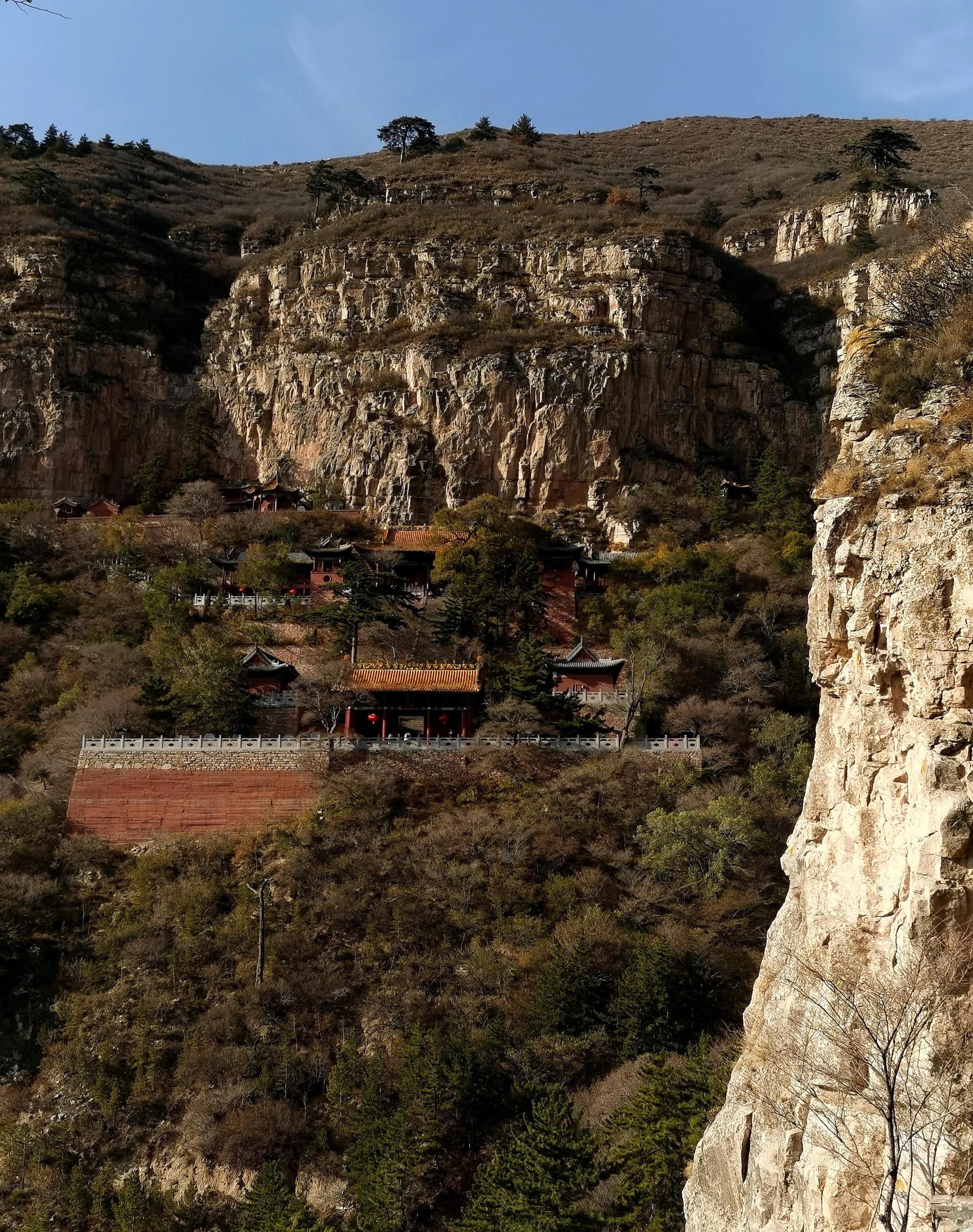 山西北岳恒山风景,北岳恒山哪个省