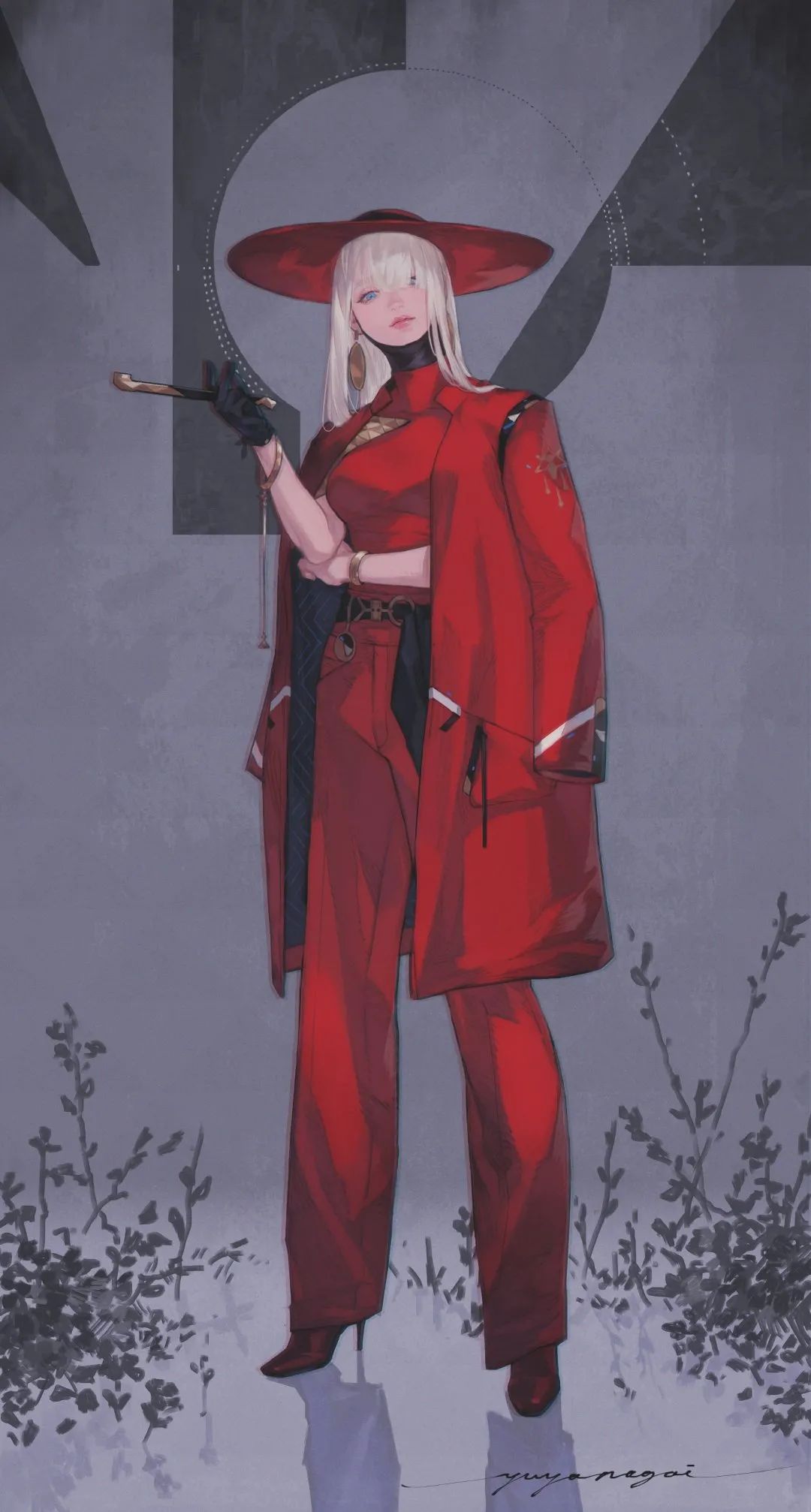 「绘画参考」尼尔机械纪元画师永井悠也笔下游戏角色作品