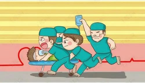 深夜医院抢救视频,深夜的急救