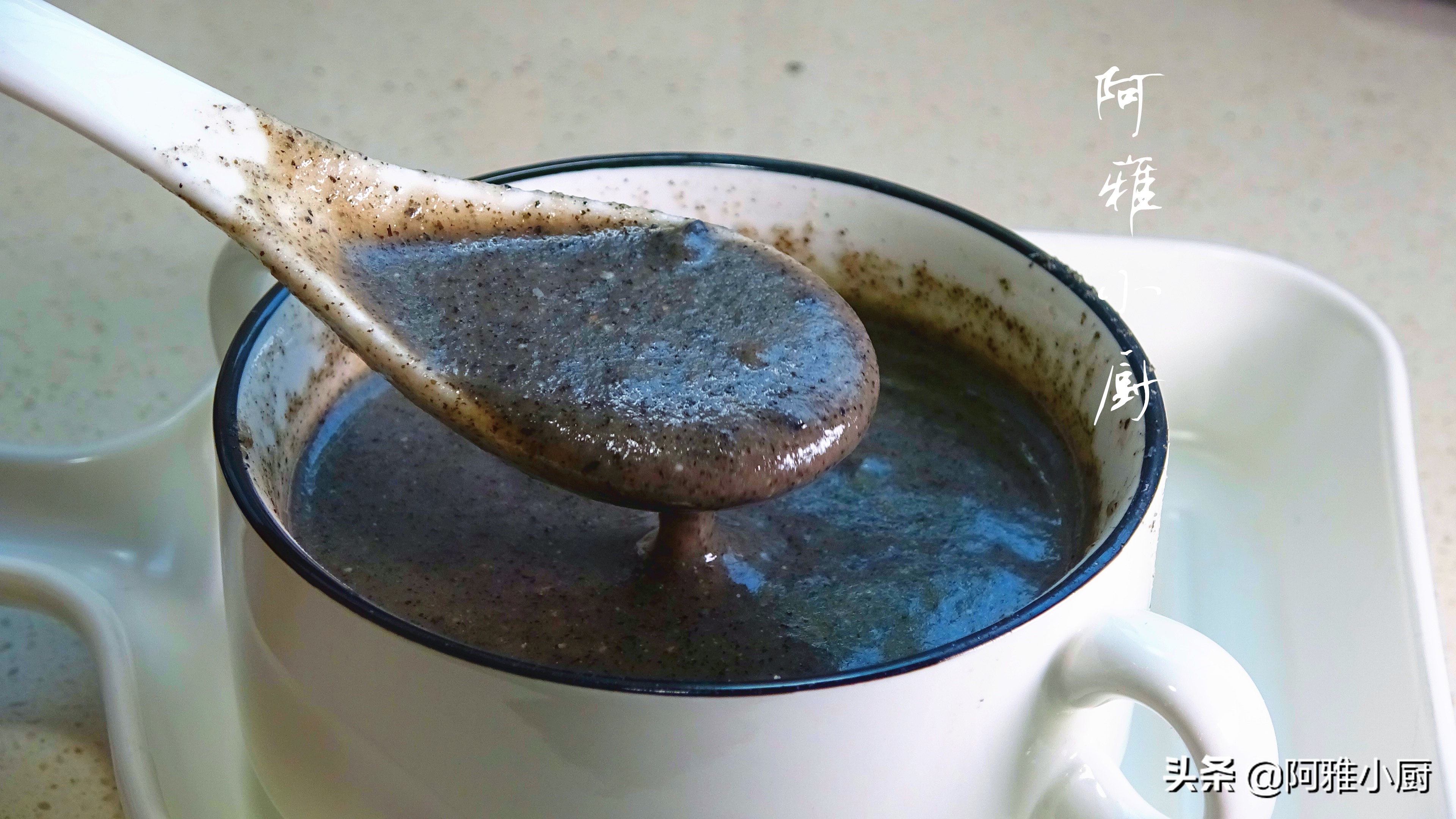 黑芝麻糊做法不用破壁机,黑芝麻糊自己在家怎么做