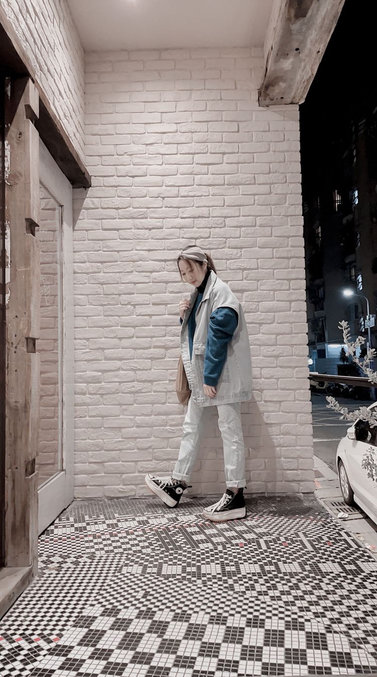 一年四季可穿的百搭背心 (韩版的宽松背心搭配)