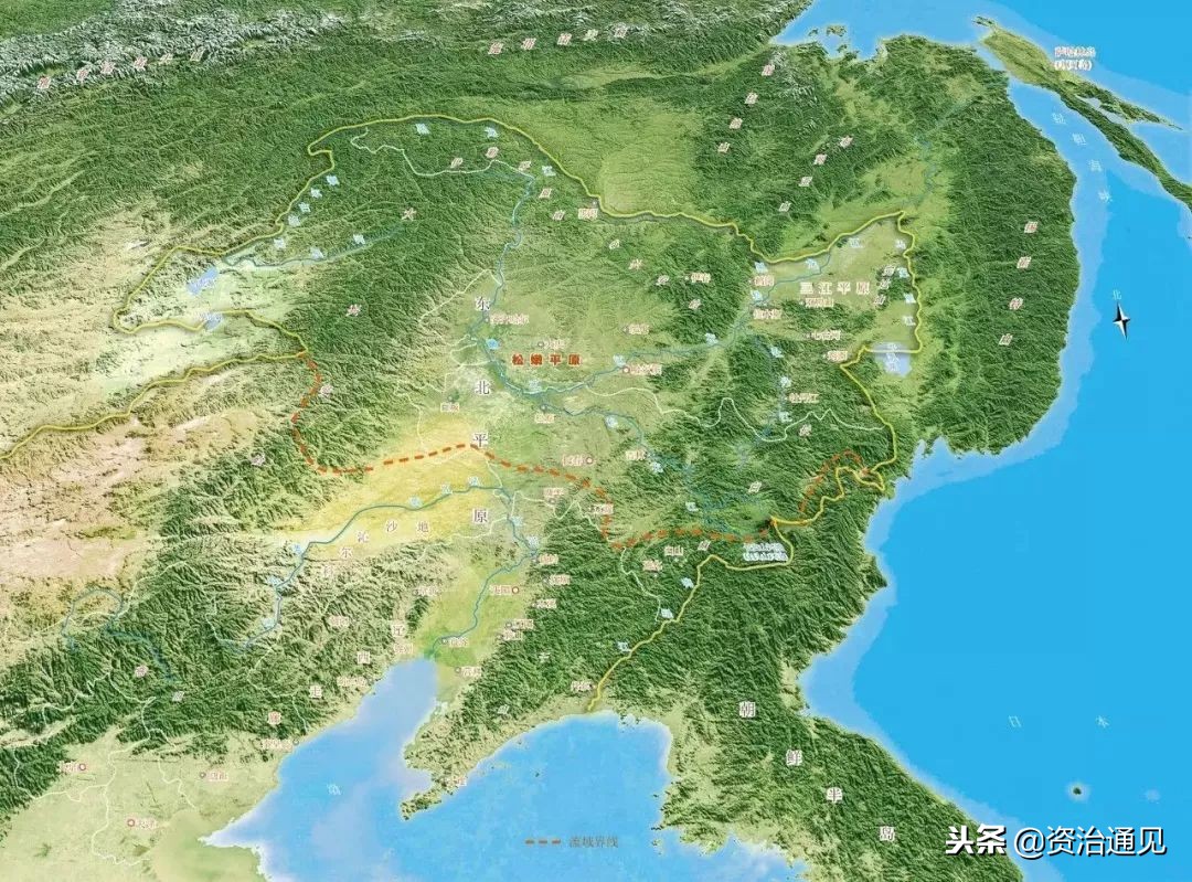 大东北是指哪些城市,大东北三省是哪里