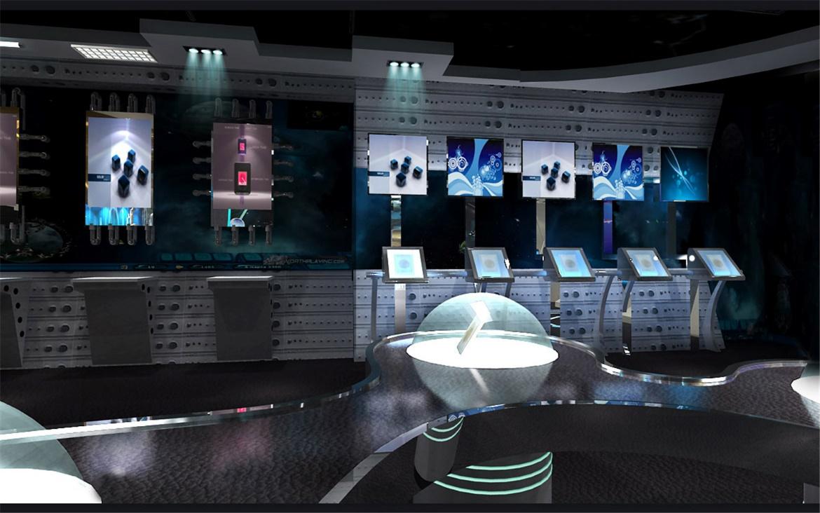 三铭科技案例之龙岗坂田“智慧社区”多媒体展厅