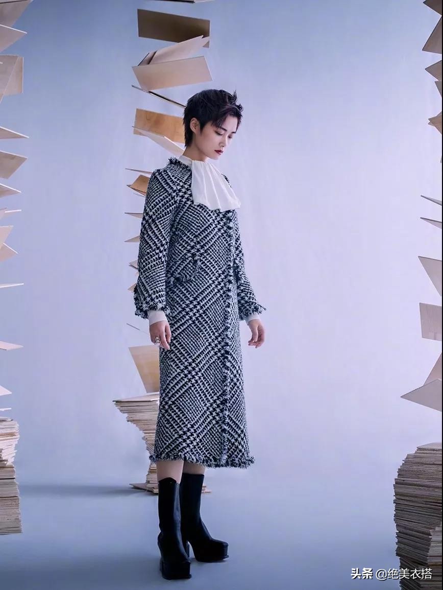 陈数的精致干练穿搭,陈数气质职场穿搭