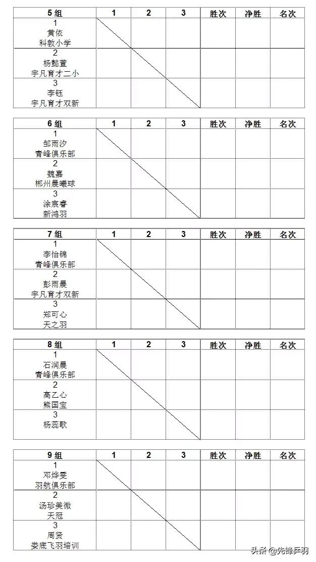 2019红双喜打球吧孩子长沙站竞赛规程