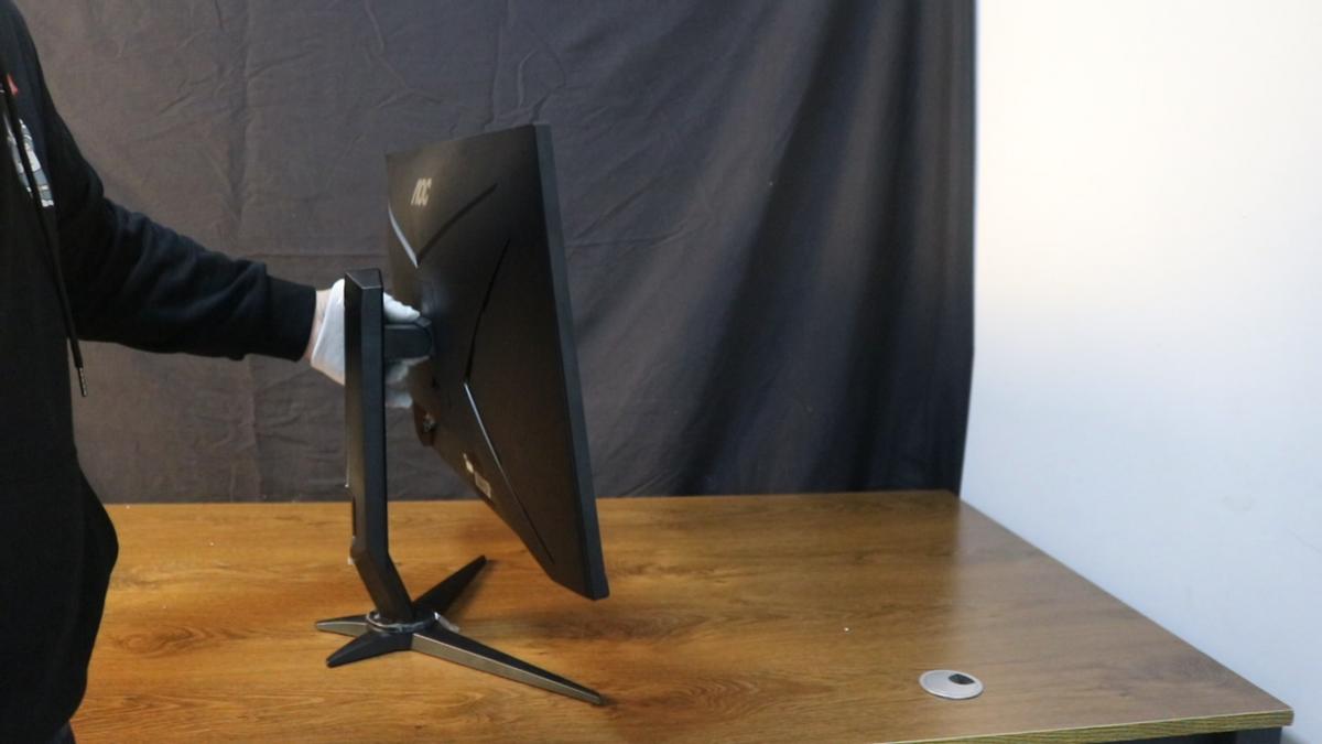 aoc开箱q27p2u显示器,aocu28g2u4k显示屏