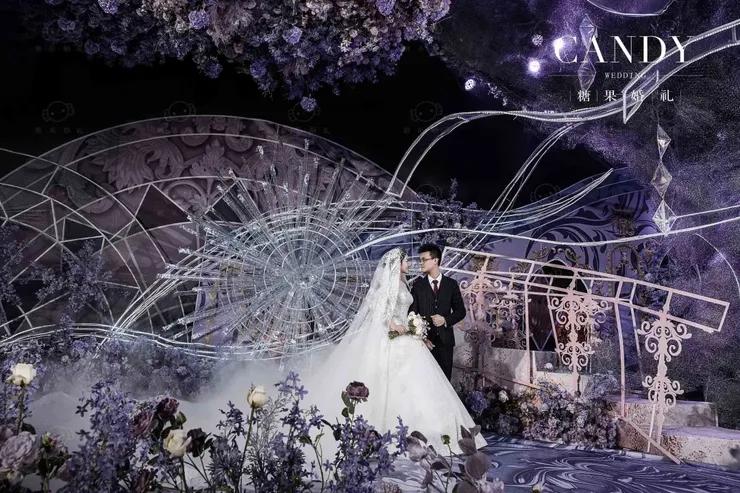 一场神秘浪漫的星空婚礼,一场仙境般的梦幻婚礼