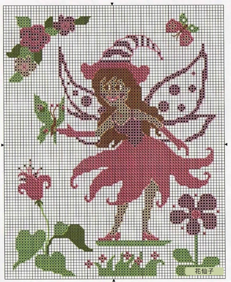 孔雀十字绣图案大全集老款,十字绣小鱼的图案大全