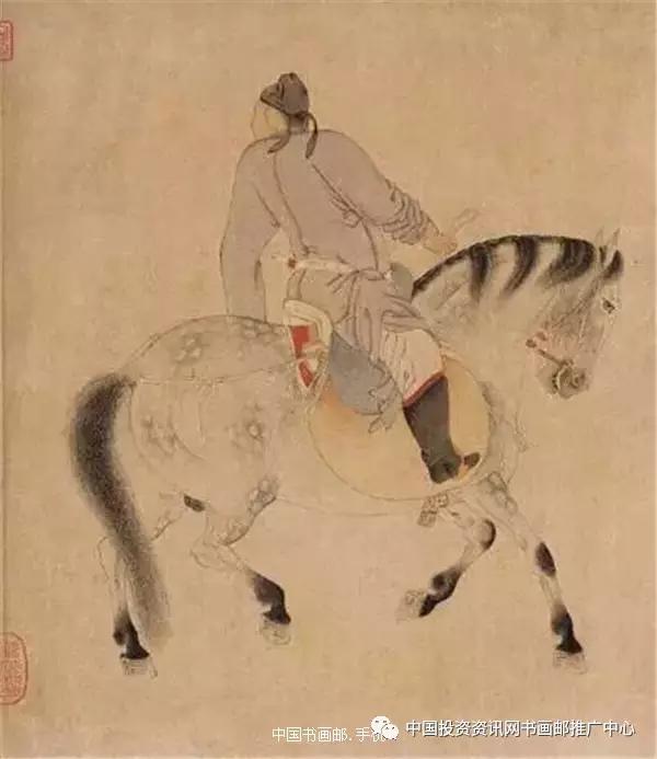 任仁发《五王醉归图卷》2016年度全球最贵中国艺术品