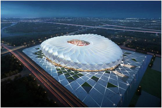 恒大新足球场荷花,广州恒大荷花球场