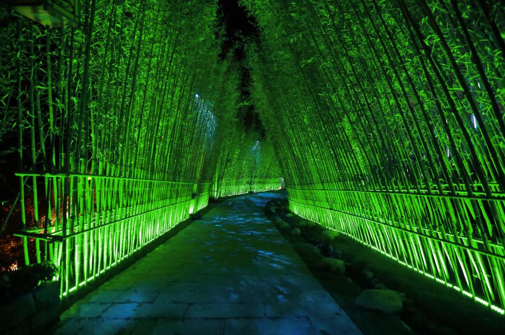 固始县西九华山风景区央视,河南固始九华山花千谷