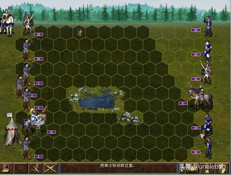 英雄无敌3打比蒙的图,英雄无敌3死亡阴影与深渊号角