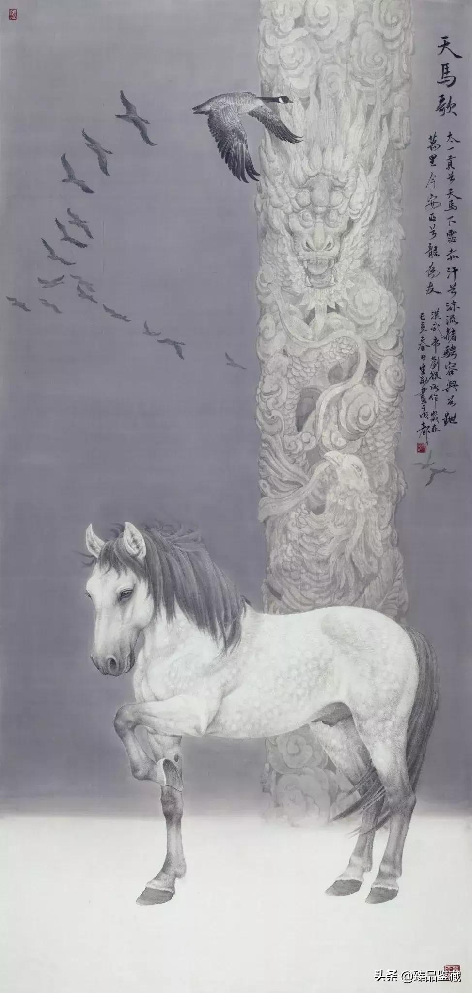 他是继刘继卣后有一画走兽而得名的当代画家