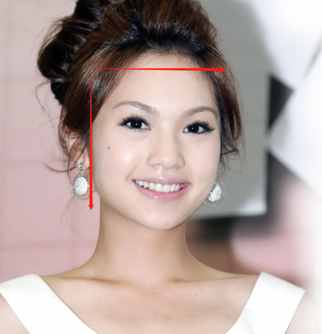 大脸盘适合什么样式的刘海,大脸妹子也能驾驭的八字刘海