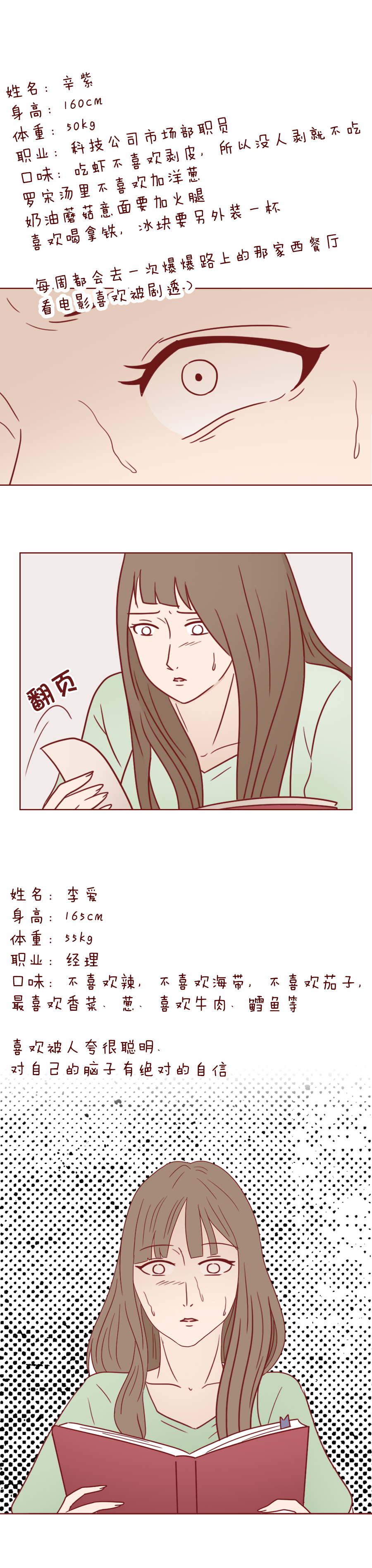 男女恋爱人性漫画,可以看穿女人的人性漫画