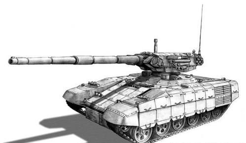 黑鹰t95主战坦克,黑鹰t95