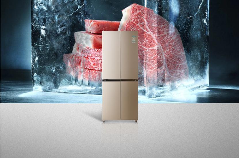 十字对开门冰箱尺寸一览表,美的十字对开门冰箱推荐