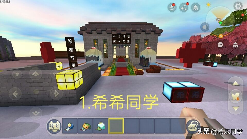 迷你世界建筑比赛菜鸟vs高手,迷你世界中的建筑高手