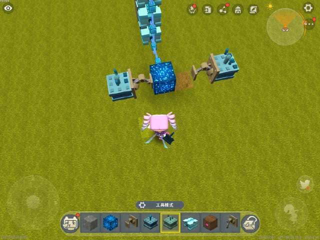 迷你世界怎么做到自动门,迷你世界中怎么做到自动门