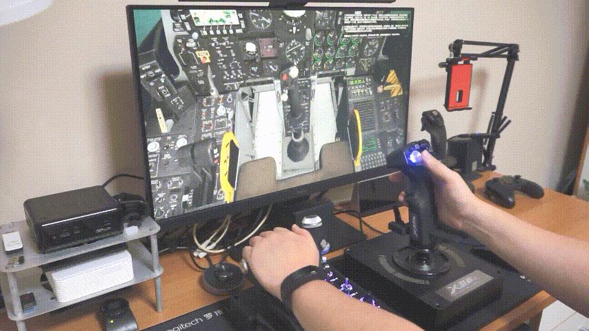 罗技x56飞行摇杆怎么用,罗技x56飞行摇杆