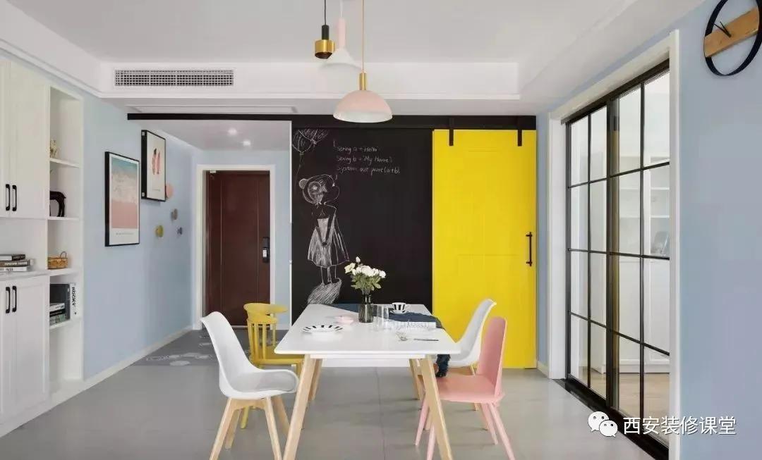 马卡龙色系装修效果图全屋,马卡龙色装修客厅