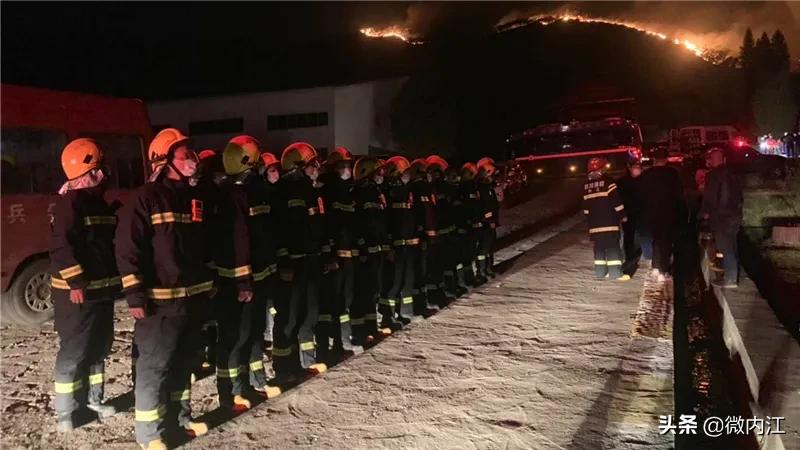 四川内江消防增援震区,成都消防支援西昌森林火灾