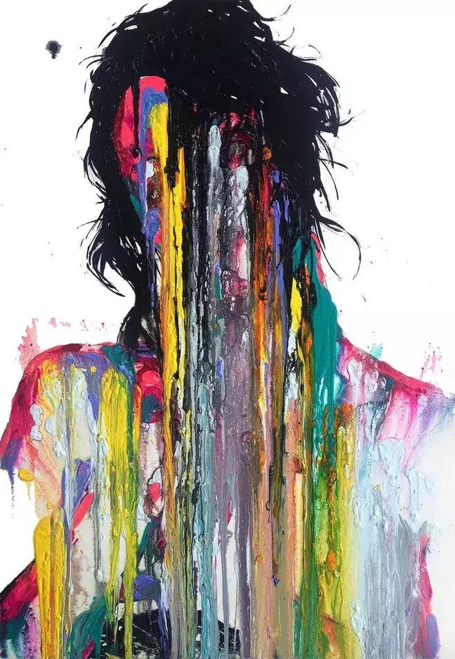 厚画的魅力！韩国shinkwangho用有张力的作品直击眼球！！！