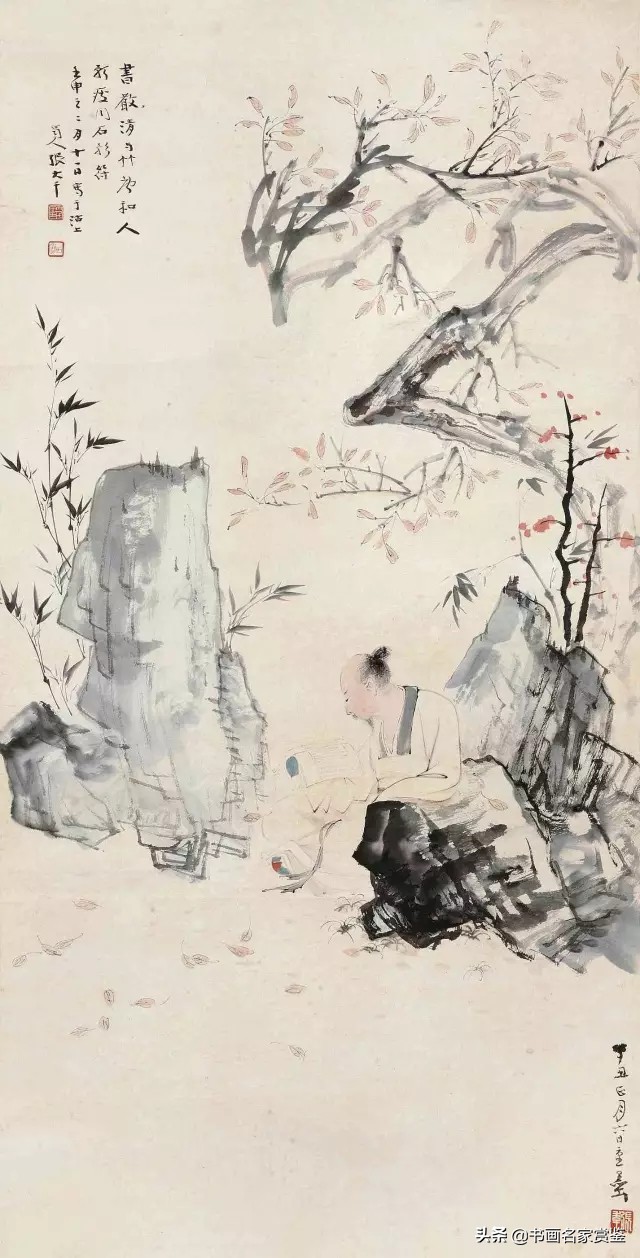 张大千最著名的画人物,上世纪画坛大师