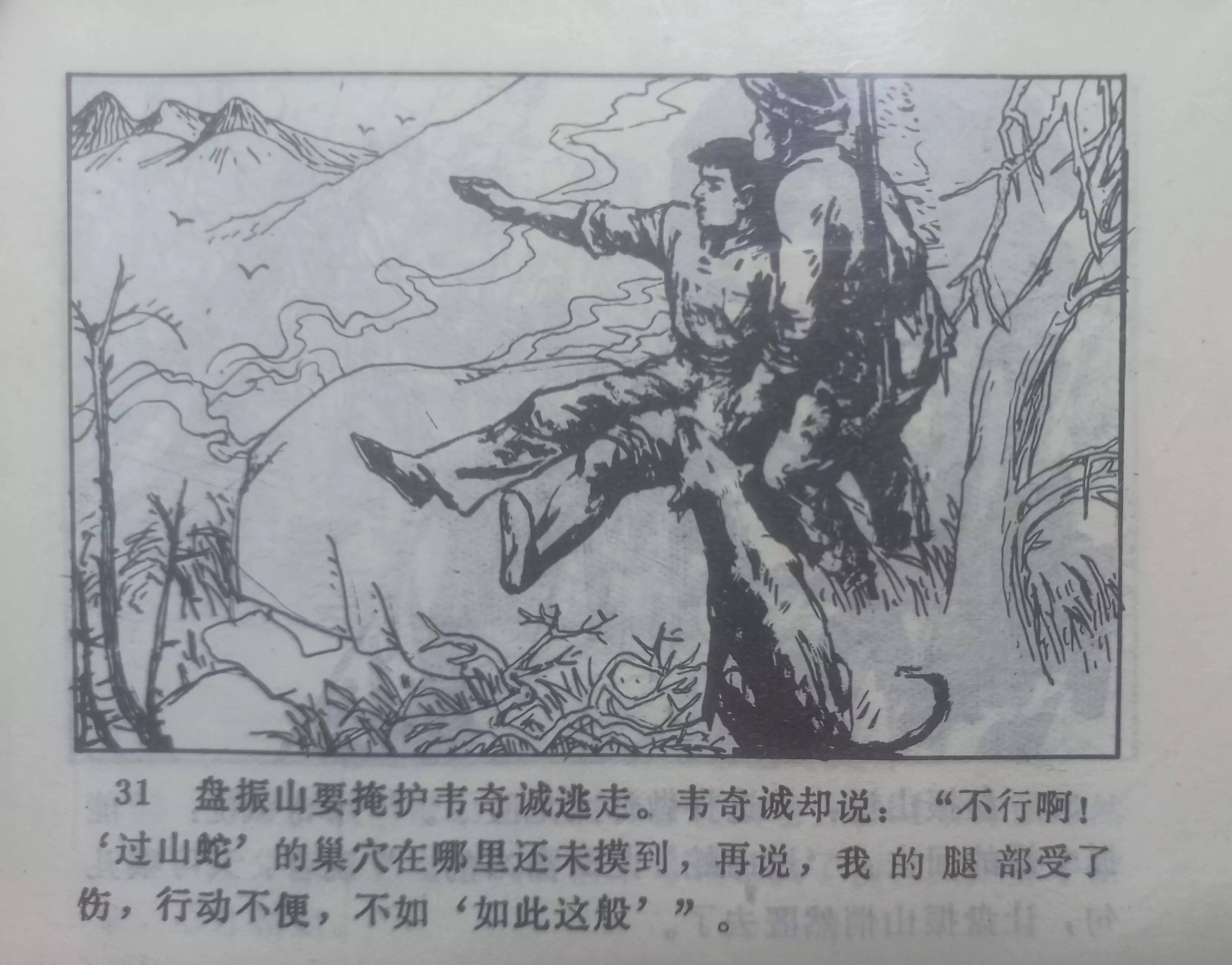 经典连环画横屏蛇窟擒敌,连环画大破青龙关