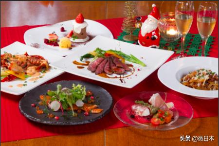 在日本的夜晚,在日本的晚餐