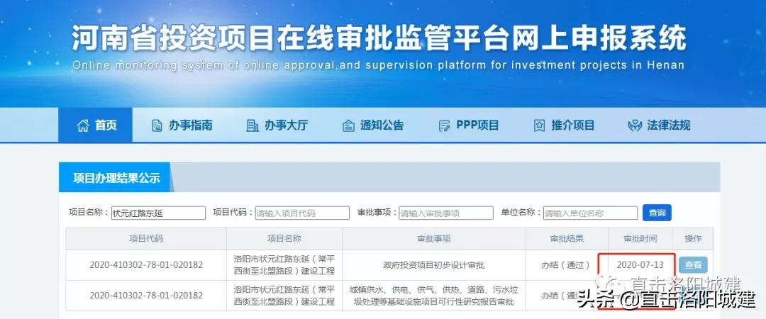 洛阳状元红路东延最新进展,打通断头路最新消息