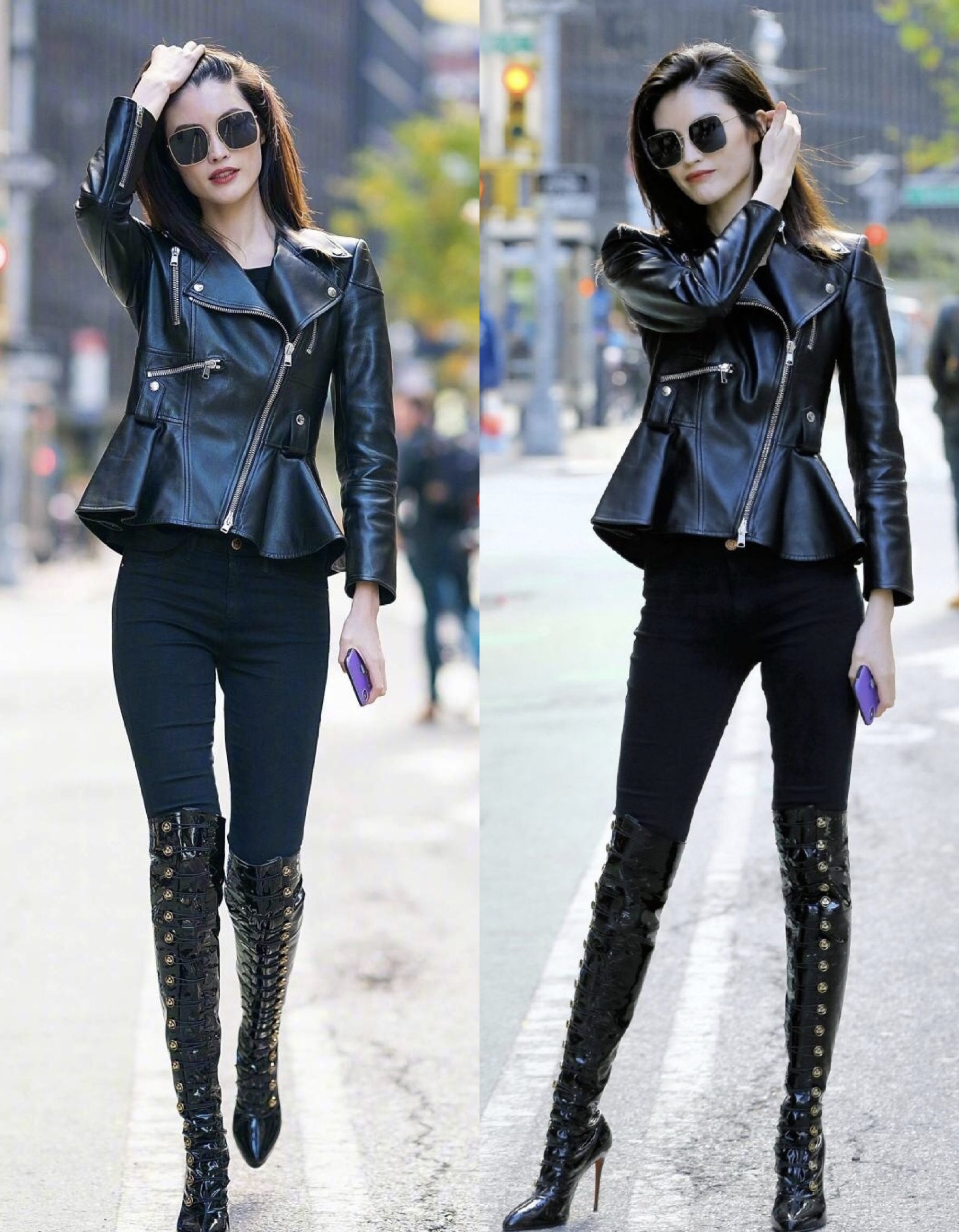 赵小棠黑色系衣服,赵小棠戴腰带视频