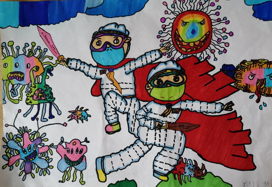 不一样的距离一样的守护期待——花小清波校区“云课堂”纪实