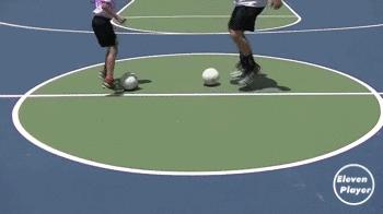 干货满满的技术分享,2021中国五人制足球脚底控球练习