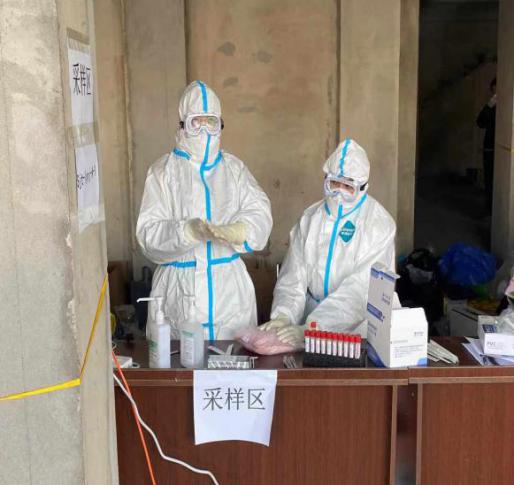 【疫线守护】——*家屯苏**区中心医院*党**员凛冽寒冬中冲锋在前