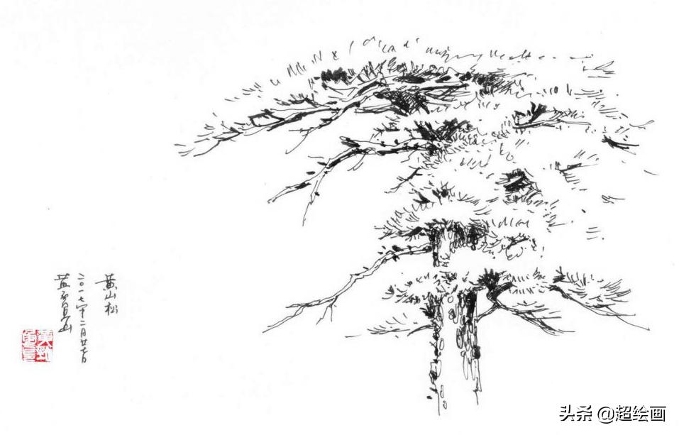 十大顶级钢笔画速写,钢笔速写100幅图片