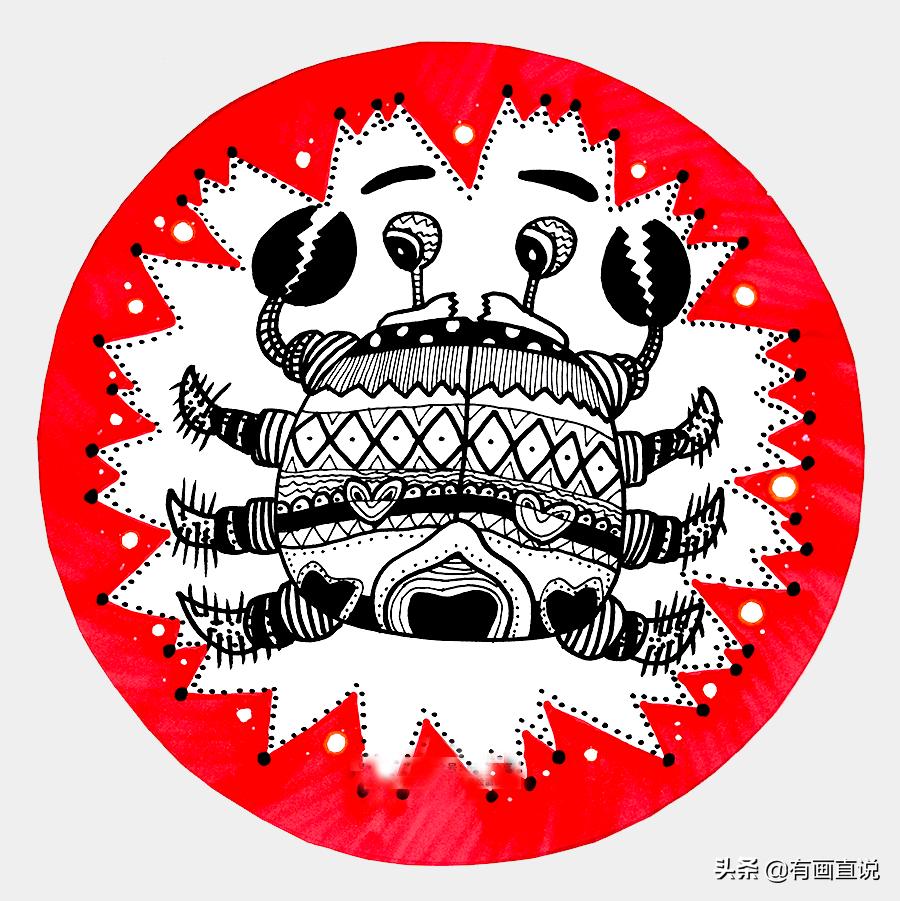 儿童创意画9-12岁,儿童创意画7-8岁创意画入门教程