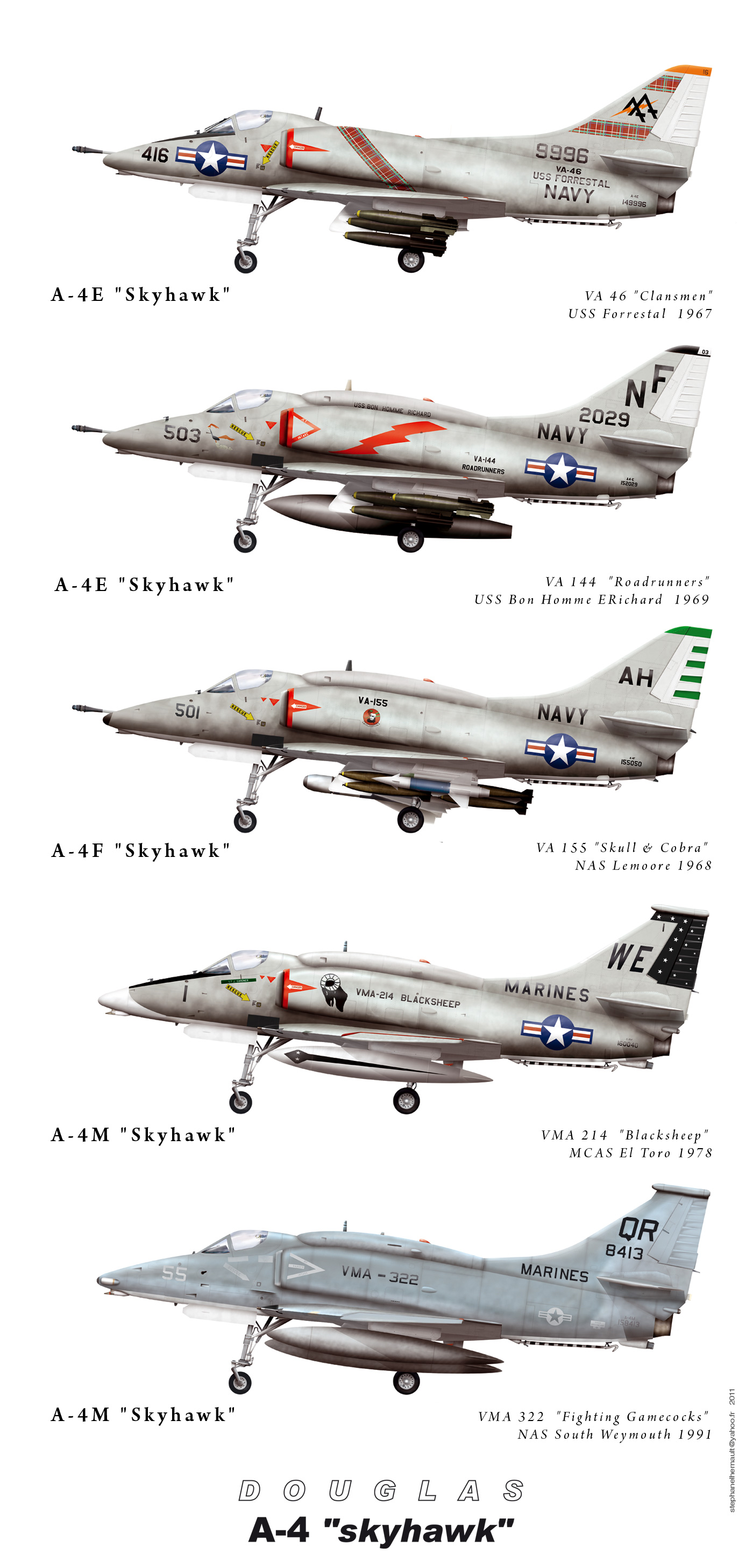 久负盛名——DouglasA4D/A-4Skyhawk“天鹰”