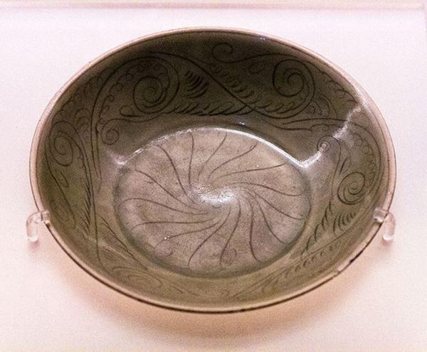 北方青瓷耀州窑瓷器,耀州窑宋代青瓷