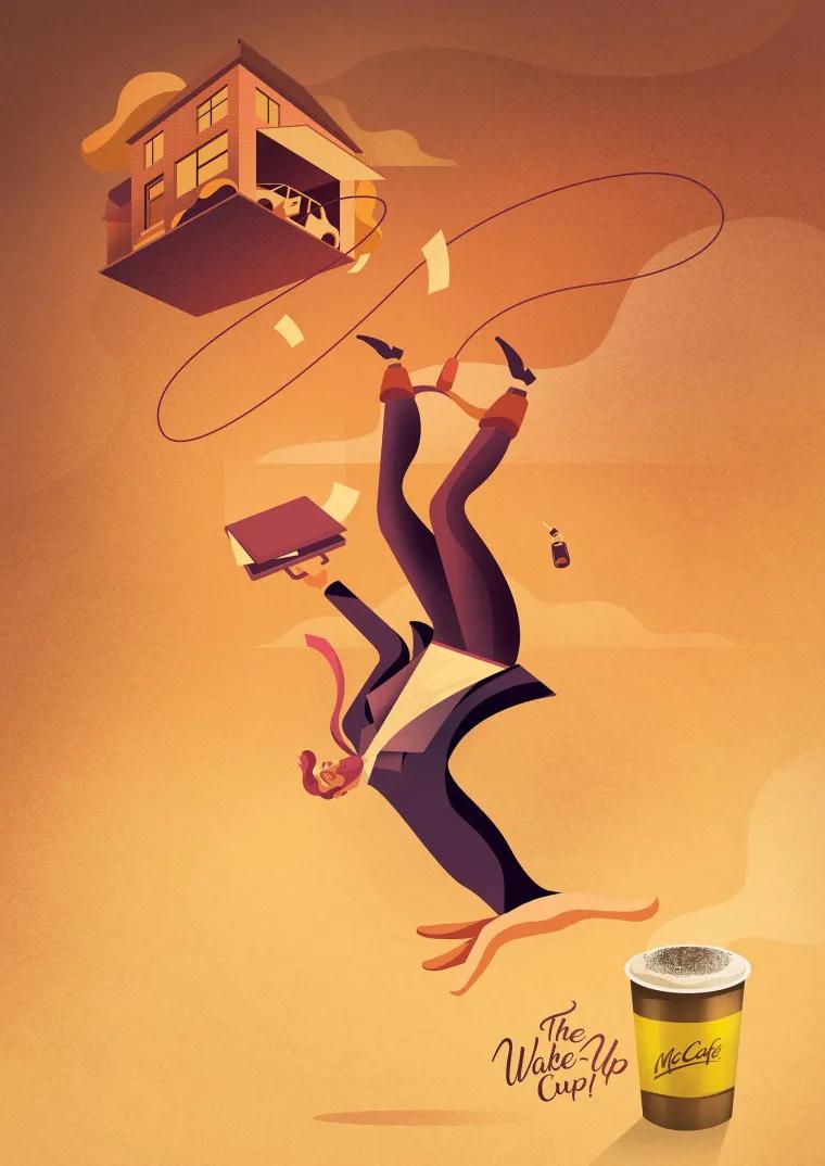 麦当劳创意海报儿童,麦当劳最新海报设计