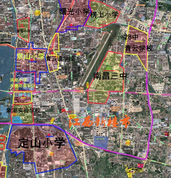 南昌学区划分详图,南昌经开区学区划分一览表小学