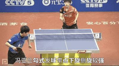 勾手发球和逆旋转发球,勾手发球的手法和步法是怎样的