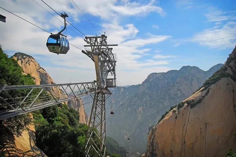 华山免门票爬山,华山免票爬山