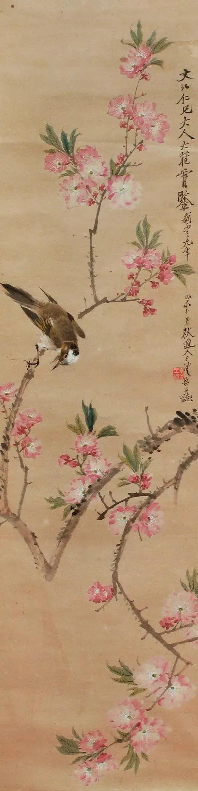 潘天寿100幅花鸟画欣赏,潘天寿花鸟画简史
